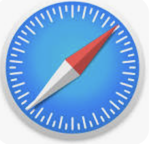 The icon associated with the Safari web browser.